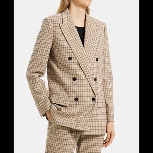 Theory double-Breasted Jacket in Stretch Wool Blend
$525.00